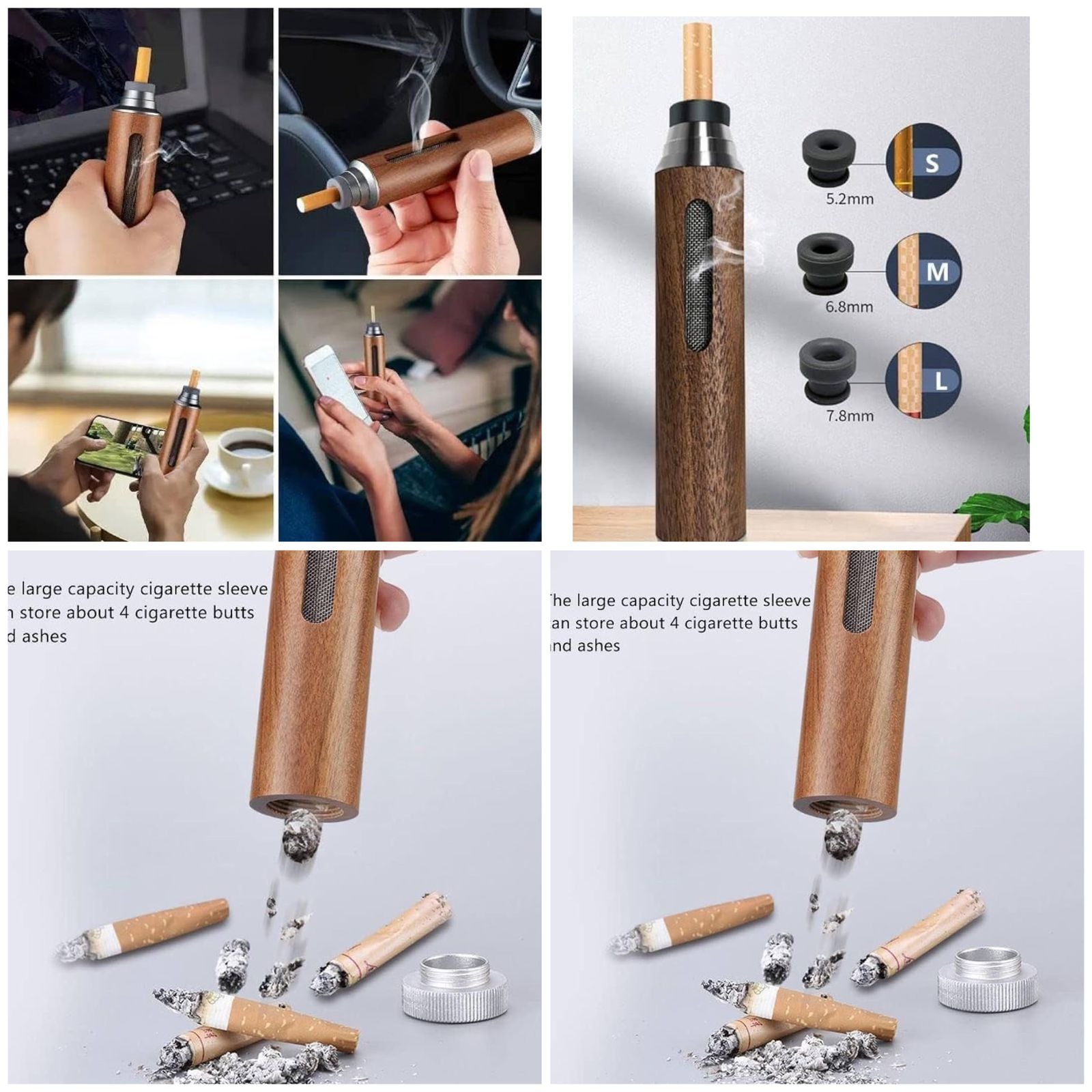 imgi_50_072a3fb0936bb864666cde12ebc2659e Mini Portable Car Ashtray, Cigarette Holder For Car Traveling Outside Car Smoking Tray - Image 1