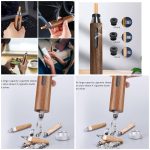 Mini Portable Car Ashtray, Cigarette Holder For Car Traveling Outside Car Smoking Tray