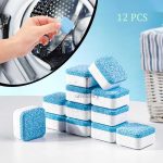 Washing Machine Cleaner Tablets, 12 Solid Deep Cleaning Tablet, Finally Clean All Washer Machines Including HE Front Loader Top Load - Image 3
