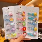 Tawakkal Mart Cute Animals Fruit Small Flower Side Bangs Bb Clips Beautiful Headwear For Girls By Tawakkal Mart