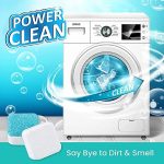 Washing Machine Cleaner Tablets, 12 Solid Deep Cleaning Tablet, Finally Clean All Washer Machines Including HE Front Loader Top Load - Image 4