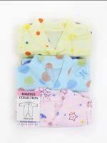 GP HG Pack of 3 Bodysuit Romper Gift Set 0Mth - 3Mth Multicolor