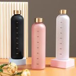 1 Liter Water Bottle Motivational Sport Water Bottle Leakproof Drinking Bottles Outdoor Travel Gym Fitness Jugs For Kitchen - Image 2