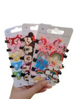 Tawakkal Mart -1/2/4/6/8/10 PCS Children Hair Accessories Baby Hair Clips PINK Girls Hairgrips Cute Rainbow Kids Hairpins - Image 3
