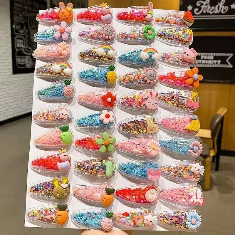 imgi_52_54b064f85098c62445bd29a17690818f GP 5 -10 pcs set girls cute cartoon hairpin barret hairclip - Image 1