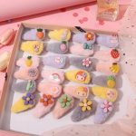 GPChildren's Hair Clip Set Cartoon Hair Accessories Headdress 2 Pcs