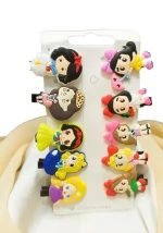 Tawakkal Mart -1/2/4/6/8/10 PCS Hair Accessories Cartoon Bobby Pin Baby Hair Clips PINK Girls Hairgrips Cute Rainbow Kids Hairpins