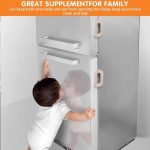 Child Safety Refrigerator Lock | Baby Proof Fridge & Freezer Door Lock | Childproof Door Stopper for Single-Door Fridge, Cabinet, Water Dispenser | Easy Install Baby Safety Care Lock EACH - Image 6