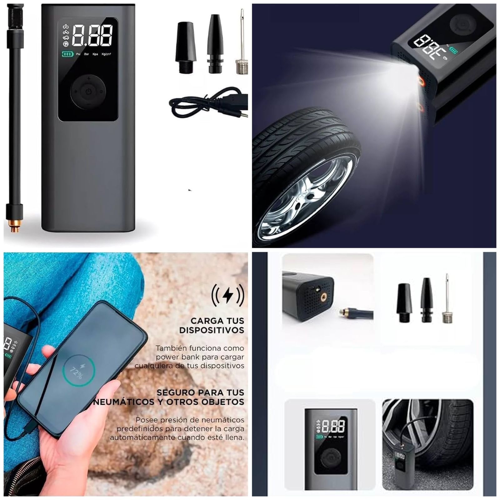 imgi_53_0c17f28927684824e3dd84dca6470c28 Rechargable Portable Air Compressor Tire Inflator - Image 1