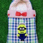 High Quality Fancy Baby Cute Cartoon Character Hooded Carry Nest - Hood Carry Nest Hoodie Sleeping Bag - Crib 0-1 Year Infant Portable Baby Cots Infant - baby bistar gaddi - Fully Cover Bed Accessories for Baby Bistar Infant Newborn Gift