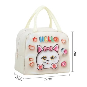 imgi_53_eb223a42aa86a6cfae33abd4eb00ef38 Insulated Lunch Bag 3D Cartoon Waterproof Oxford Fabric Thermal Lunch Box Tote with Aluminum Foil | Cute Portable Cooler Bag for Kids, Boys, Girls & Adults | School, Picnic, Office Food Carrier | Smart collecion - Image 1