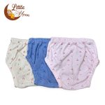Tawakkal Mart Pack Of 12 Diaper Cover Panties with Elastic Waist & Leg in Multicolor