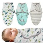 DP Infant Newborn Baby Hoodie Blanket/Swaddle Adjustable Infant Wrap - Multicolour