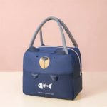 Insulated Lunch Bag 3D Cartoon Waterproof Oxford Fabric Thermal Lunch Box Tote with Aluminum Foil | Cute Portable Cooler Bag for Kids, Boys, Girls & Adults | School, Picnic, Office Food Carrier | Smart collecion