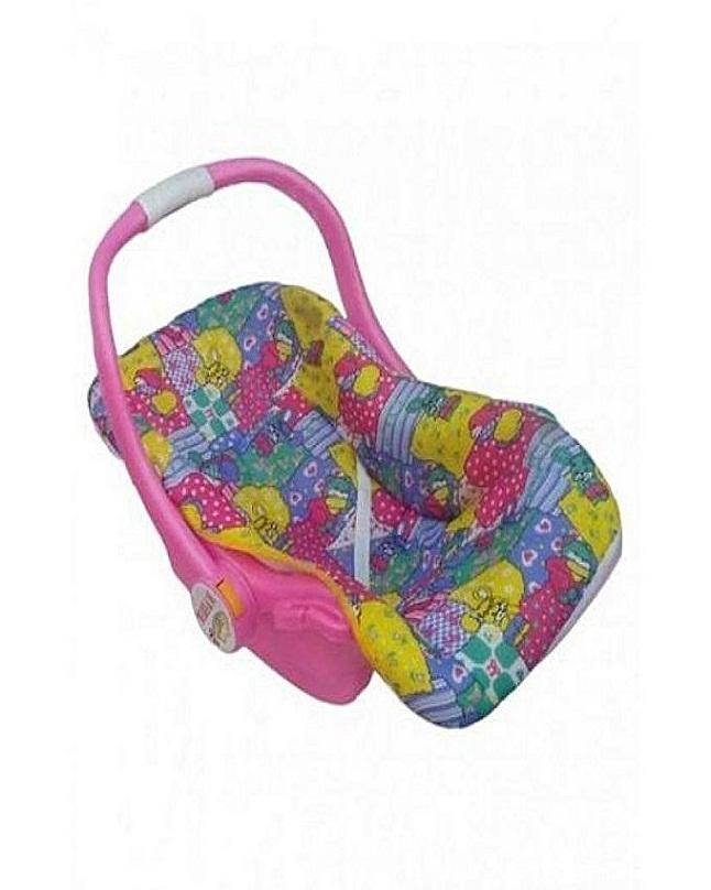 imgi_54_59a79d2b936001ffb0ff7b0e6a5b5963 Classic Carry Cot Pink With Mosquito Net And Feeder Box - Image 1