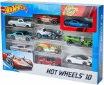 Hot Wheels 10 Car Pack Toys for Kids