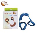 Tawakkal Mart Child Anti-Lost Wrist-Band, Toddler Kids Baby Safety Walking Harness & Leash Link Hand Belt Strap Wristband w/Adjustable Soft Tapes, 1.5m / 4.9 Feet Elastic Steel Wire Rope for Travel Outdoor