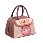 Insulated Lunch Bag 3D Cartoon Waterproof Oxford Fabric Thermal Lunch Box Tote with Aluminum Foil | Cute Portable Cooler Bag for Kids, Boys, Girls & Adults | School, Picnic, Office Food Carrier | Smart collecion