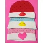 GP PACK OF 3 BABY CAPS[RANDOM COLOUR+RANDOM DESIGNS]