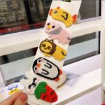 Cute Knitted Woolen Baby Barrettes Cartoon Rabbit Little Girls Hairpins Puppy Cat Toddler Hair Clip Kids Grooming Hair Accessories