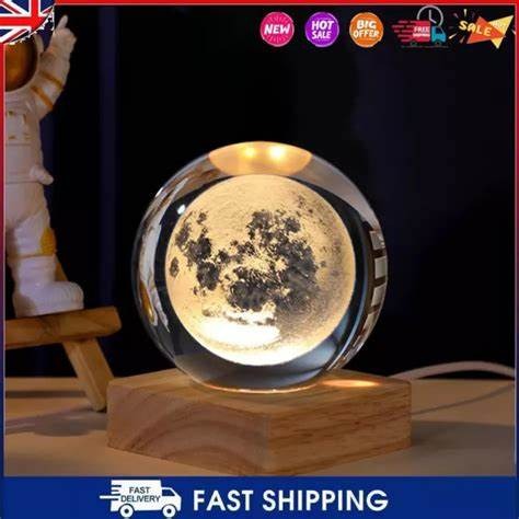 imgi_54_e9f15bc8910a7f905385fa283c7134e6 Galaxy Crystal Ball on Wooden Base Lamp - Image 1
