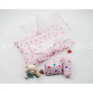 imgi_54_eb7c059d299faff8aa3208a314baf22d Baby Sleeping bag with Mosquito net, (4pcs) set +RANDOM COLOURS + RANDOM DESIGN - Image 1