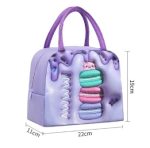 Insulated Lunch Bag 3D Cartoon Waterproof Oxford Fabric Thermal Lunch Box Tote with Aluminum Foil | Cute Portable Cooler Bag for Kids, Boys, Girls & Adults | School, Picnic, Office Food Carrier | Smart collecion