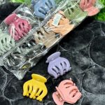 China imported Hair clips unbreakable high quality in mix colours pack of 3