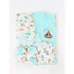 GP 8pcs New Born Baby Starter Pack[RANDOM COLOUR+RANDOM DESIGNS]