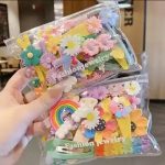 Tawakkal Mart-Baby Girl HairS = Clip Set for Kids' Hair Accessories, 14 Pieces - Image 6