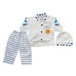 Mamo jesa koi Nahi Newborn Baby And Baba Dress With cap