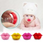 Tawakkal Mart Baby Pacifier Infant Kiss Lip Pacifier Unisex Funny Silicone Baby teether Soother Newborn Baby Dental Care