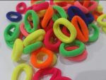 Hair Ties Pony Poni for girls , ladies , women - 40 pieces - Multicolors - Small Size - Image 4