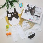 Infant Clothing Set Cotton Newborn Boys Clothes Baby Underwear For Girls Print New Born Baby Girl Five-piece Suit