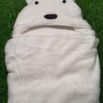 High Quality Imported Winter Baby Cartoon Character Hooded Blanket Super Soft Fluffy Hood Bedding Character Hood Blanket Cartoons Animal Wrapping Shawl For Infant Newborn Toddlers Swaddle Stroller Wrap