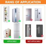 Child Safety Refrigerator Lock | Baby Proof Fridge & Freezer Door Lock | Childproof Door Stopper for Single-Door Fridge, Cabinet, Water Dispenser | Easy Install Baby Safety Care Lock EACH - Image 8