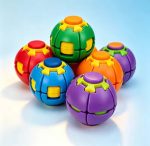 Spinner Ball 360° Spinning Fidget Ball | Push Click Spin Sensory Toy | Portable Anti Stress Toy | ADHD Focus Ball | Durable Fidget Ball