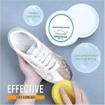 White Shoe Cleaning Cream | Sneaker Stain Cleaning Cream | Sneaker Stain Remover Cream, Simple and Fast, Shoe Whitening Cleansing Tool