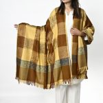 Black Stoler Acro Wool 4 side border Women - Image 3