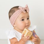 Tawakkal Mart 3Pcs/set Nylon Elastic Baby Headbands Soft Solid Color Kids Headwear Children Infant Girls Hair Bow Baby Hair Accessories