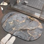 Bathroom Mat - Super Water Absorbent - Quick Drying Water Soak - Random Designs - Image 2