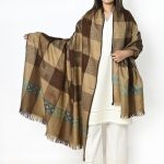 Black Stoler Acro Wool 4 side border Women - Image 4