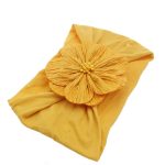 Tawakkal Mart 3Pcs/set Nylon Elastic Baby Headbands Soft Solid Color Kids Headwear Children Infant Girls Hair Bow Baby Hair Accessories - Image 4