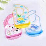 Tawakkal Mart Silicone Baby Bibs With Soft Plastic Tray Detachable tub bib - Image 5