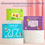 Magical Tracing Workbook Magic Practice Copybook for Kids Reusable Handwriting Copybook Tracing Book for Toddler Education Stationery Toys for Kids 2-5