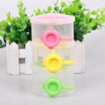 Tawakkal Mart 3 Layers Milk Powder Container Infant Formula Dispenser Baby Food Storage Box Cute Portable Airtight Travel Popular Opp Bag