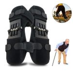 oin Support Knee Pad Breathable Non slip Power Lift Spring Force Knee Booster Tendon Brace Band 1 Pair