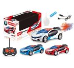 Smoke Function Rechargeable Remote Control High Speed 3D Famous Car With Lights And Left Right Turn Option