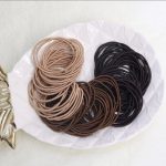 Tawakkal Mart 100PCS/Set Hair Ties Elastic Rubber Bands for Women Men Thin Hair Rubber Bands Ponytail Scrunchies Hair Accessories for Women By Tawakkal Mart - Image 4