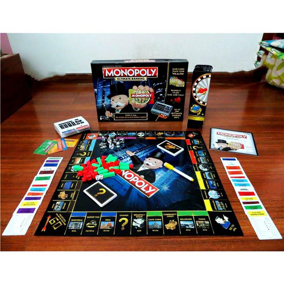 imgi_58_a91efb241fc06e5ea85758b8f557efa4 Monopoly Board Game with Electronic Machine - Imported Board Game Ultimate Banking Game - Image 1